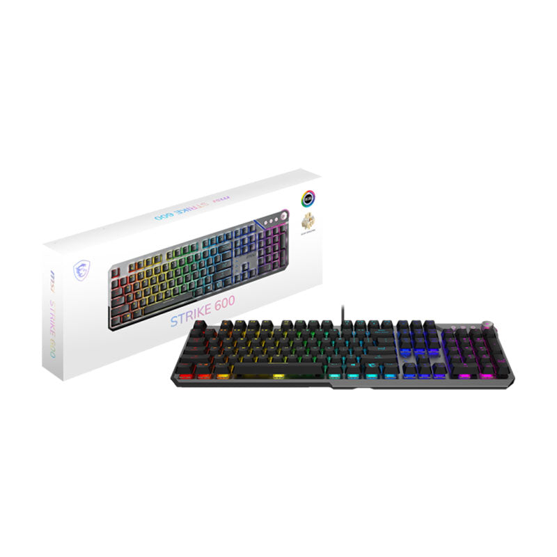 MSI STRIKE 600 SILENT RGB Mechanical Gaming Keyboard