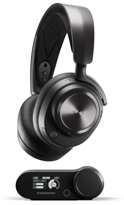 SteelSeries Arctis Nova Pro Wireless Gaming Headset, Black