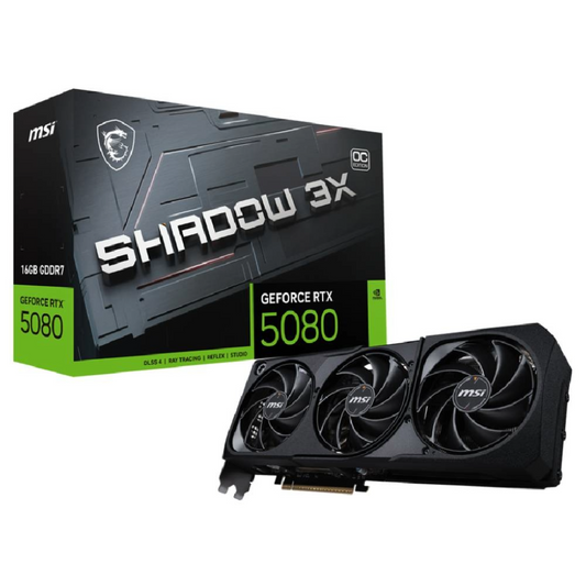 MSI GeForce RTX 5080 16G SHADOW 3X OC
