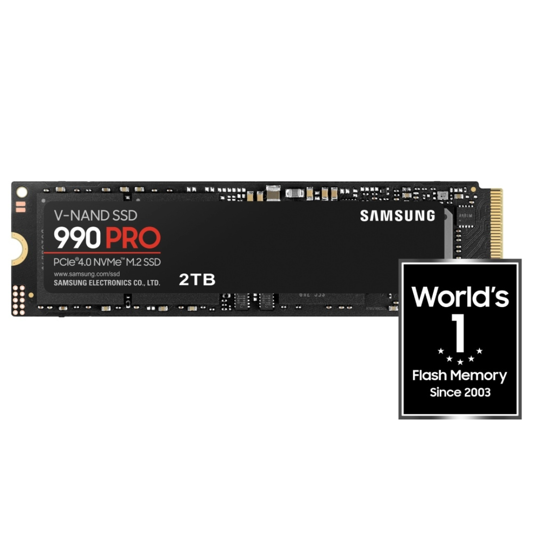 Samsung 990 Pro 2TB PCIe Gen4 NVMe M.2 SSD