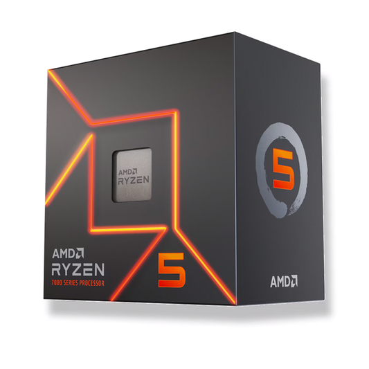 AMD Ryzen 5 7400F 6 Core 12 Thread CPU Up to 4.7GHz AM5 CPU Processor