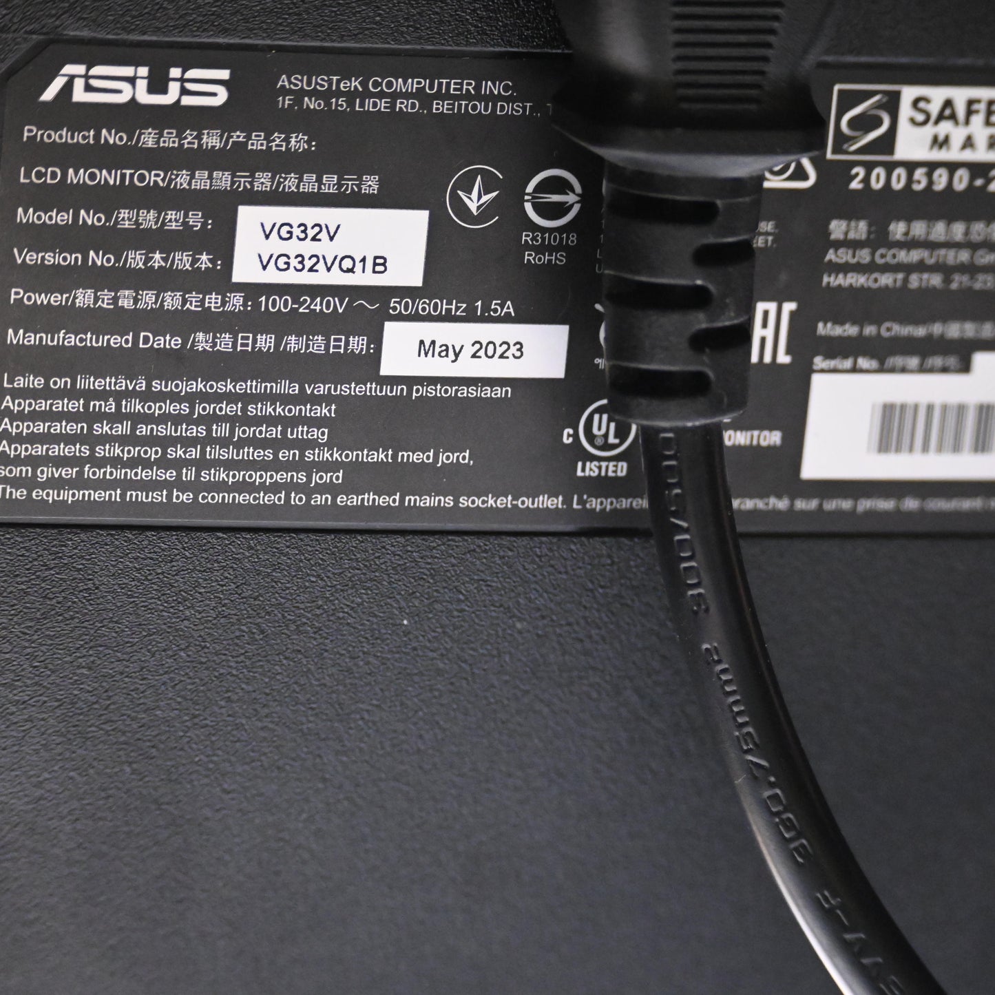 TUF Gaming VG32VQ1B
