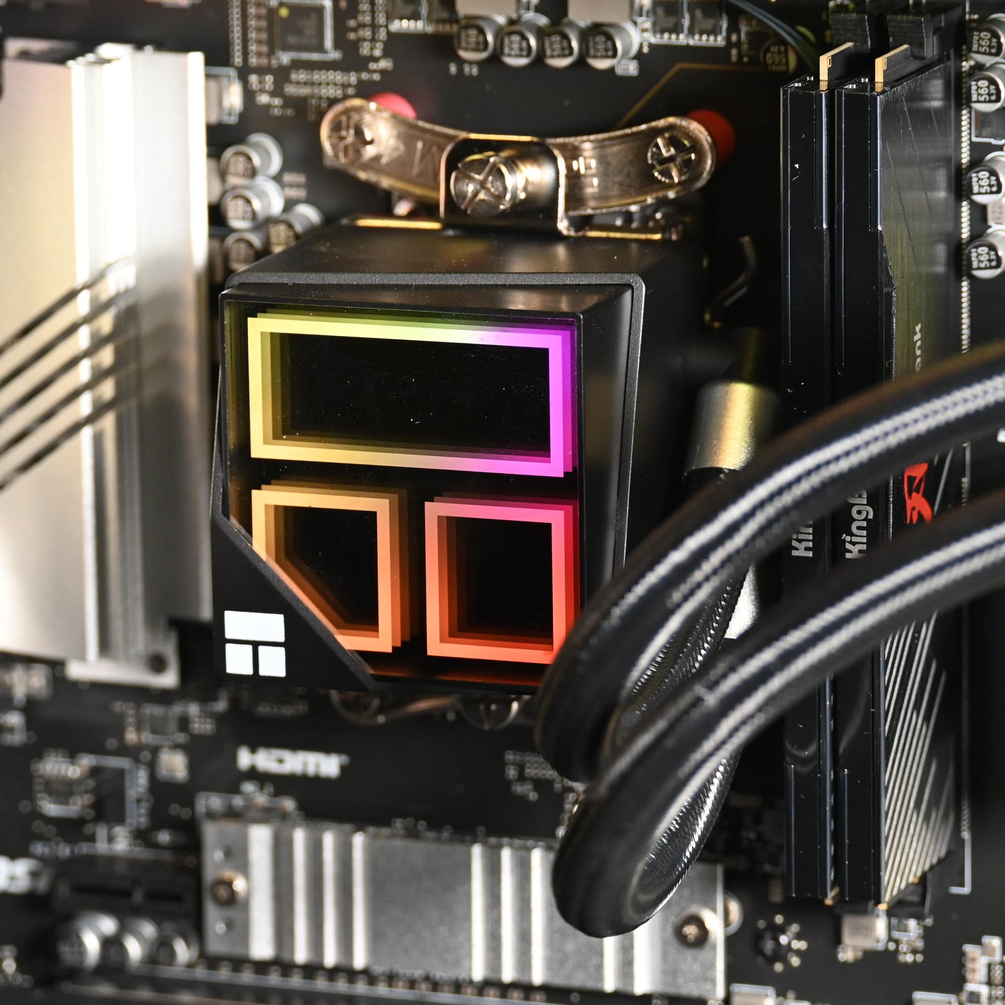 Thermalright Frozen Infinity 360 AIO Liquid CPU Cooler - Black