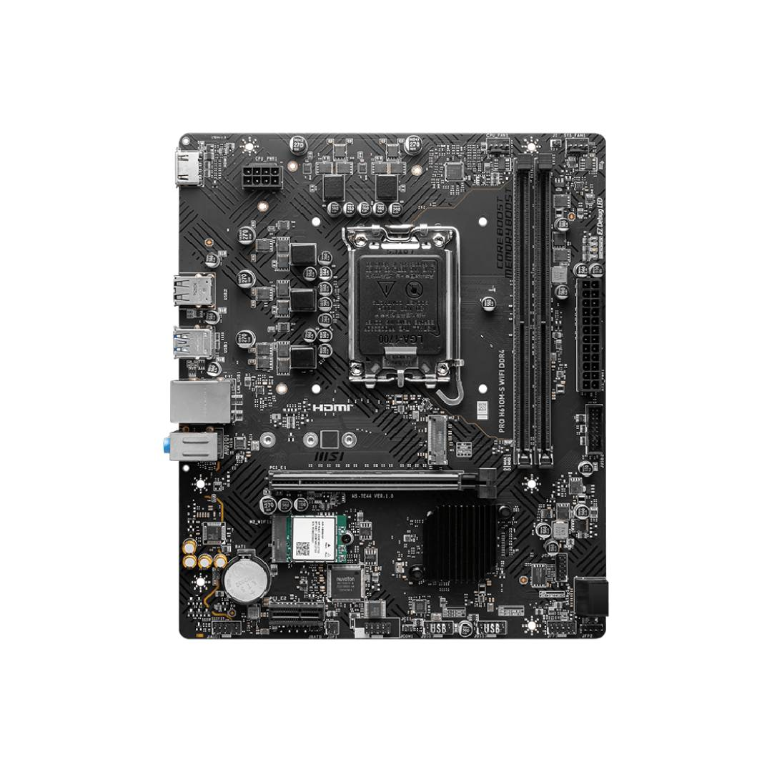 MSI Pro H610M-S WIFI DDR4 LGA1700 mATX Motherboard