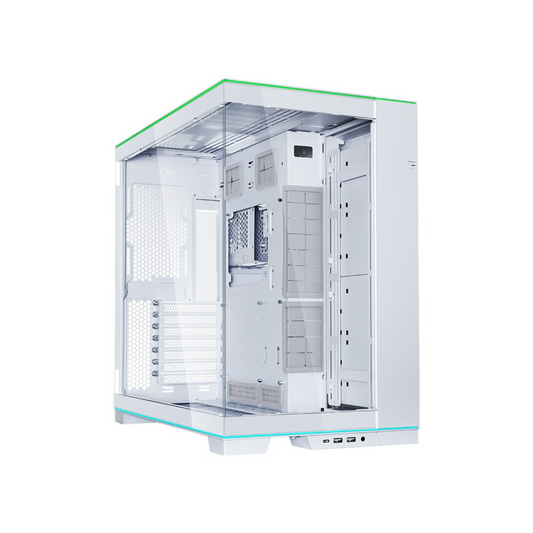 Lian Li O11 Dynamic EVO RGB Tempered Glass Mid-Tower Case - White
