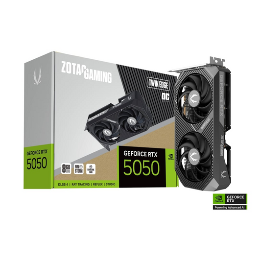 ZOTAC Gaming GeForce RTX 5050 Twin Edge OC 8GB