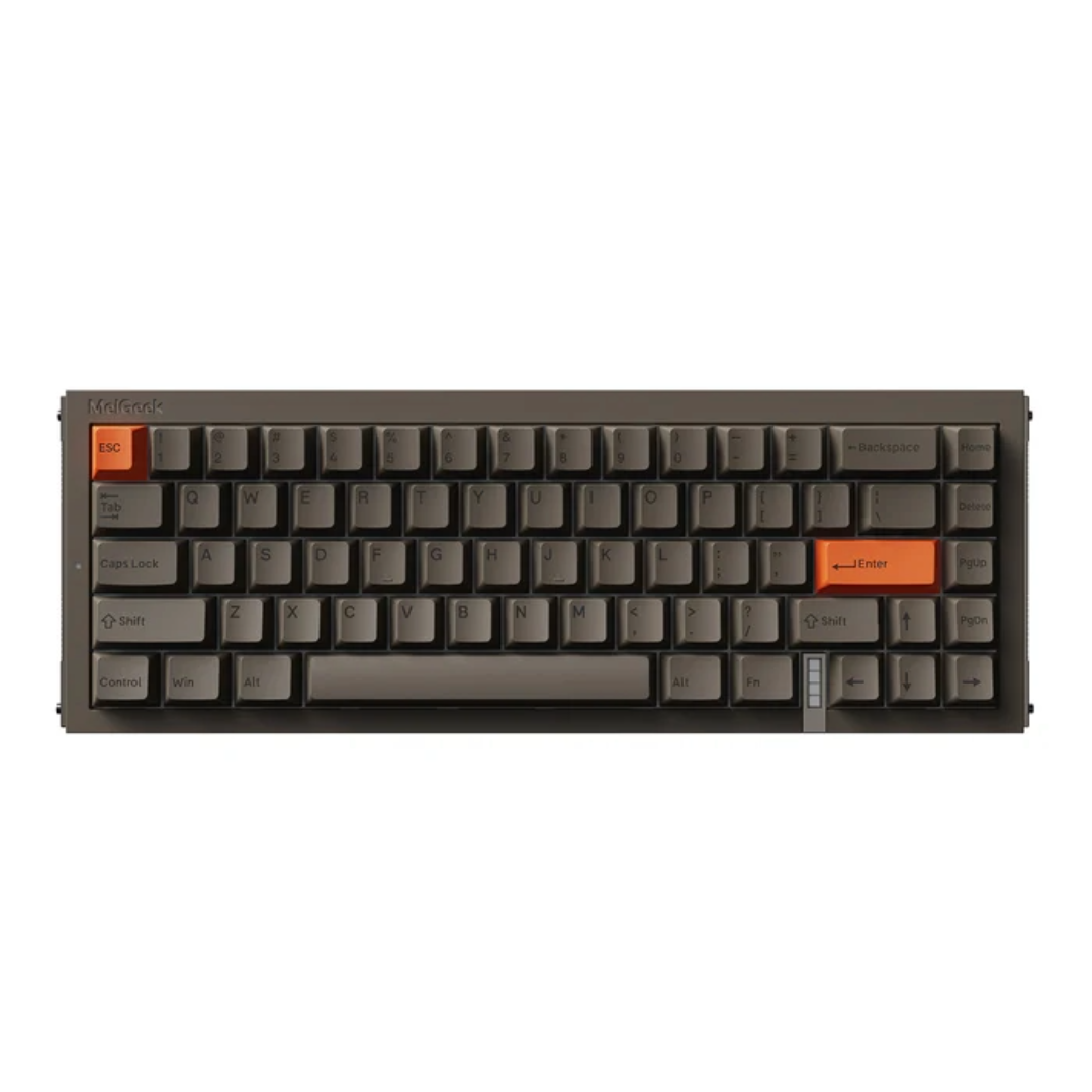 MelGeek REAL67 Wired Keyboard, Gaming Keyboard with RGB, Special Magnetic Switches, Rapid Trigger, Hot-Swappable, Snap Tap & Adjustable Actuation, Online HIVE Custom (Silicon-Gray)