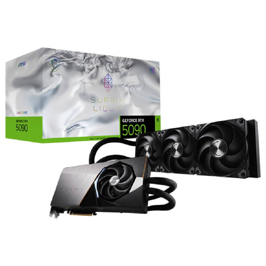 MSI GeForce RTX 5090 32GB SUPRIM LIQUID SOC GDDR7 Graphics Card