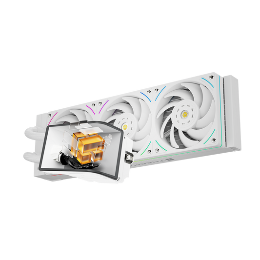 Thermalright Wonder Vision 360 UB ARGB All-In-One Liquid CPU Cooler - White