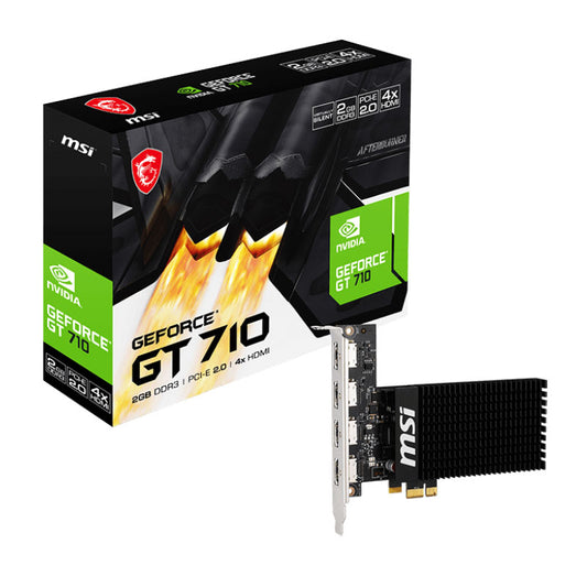 MSI GT 710 2GD3H 4HDMI 2GB DDR3