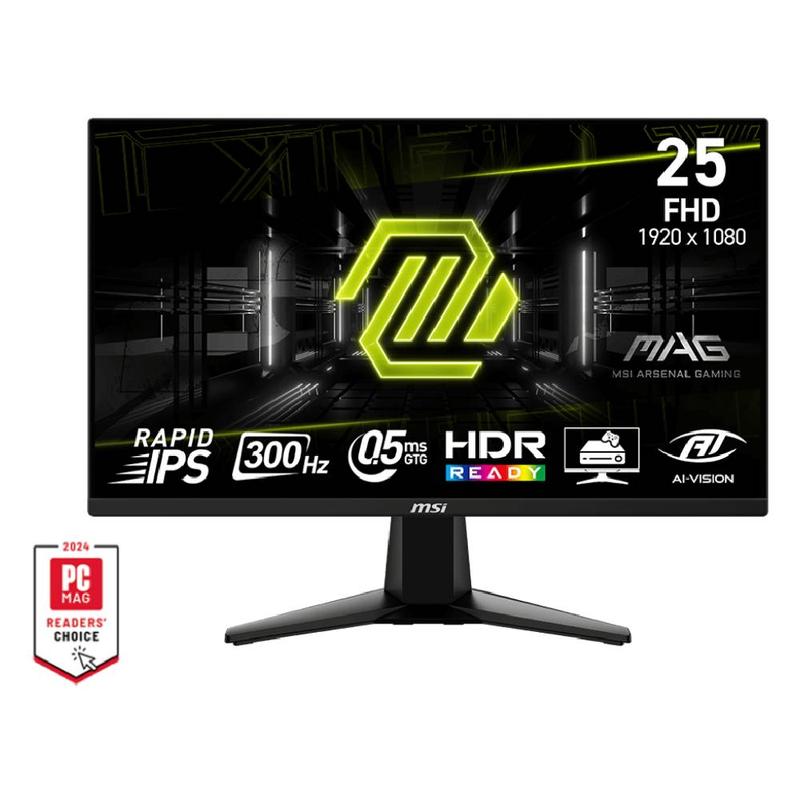 MSI MAG 255XF 24.5inch 300Hz FHD Rapid IPS Gaming Monitor