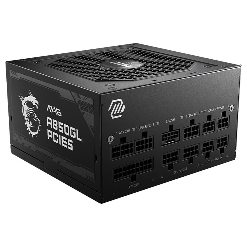 MSI MAG A850GL PCIE5 850W 80+ Gold ATX 3.0 Power Supply