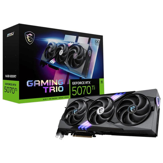 MSI GeForce RTX 5070 TI 16G Gaming Trio OC Graphics Card