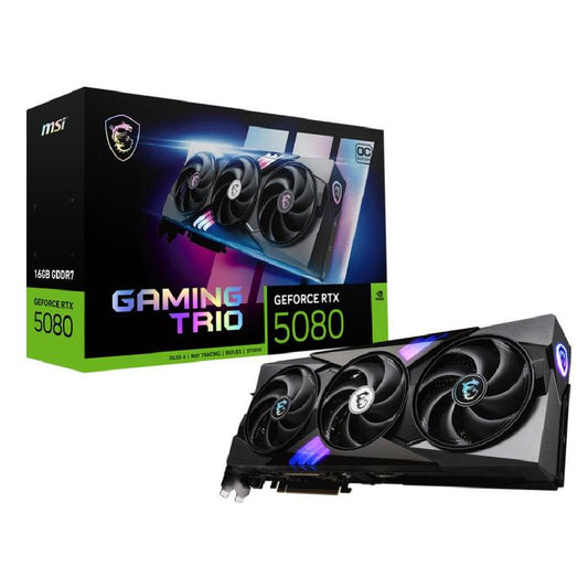 MSI Gaming RTX 5080 16g Gaming Trio Oc Graphics Card