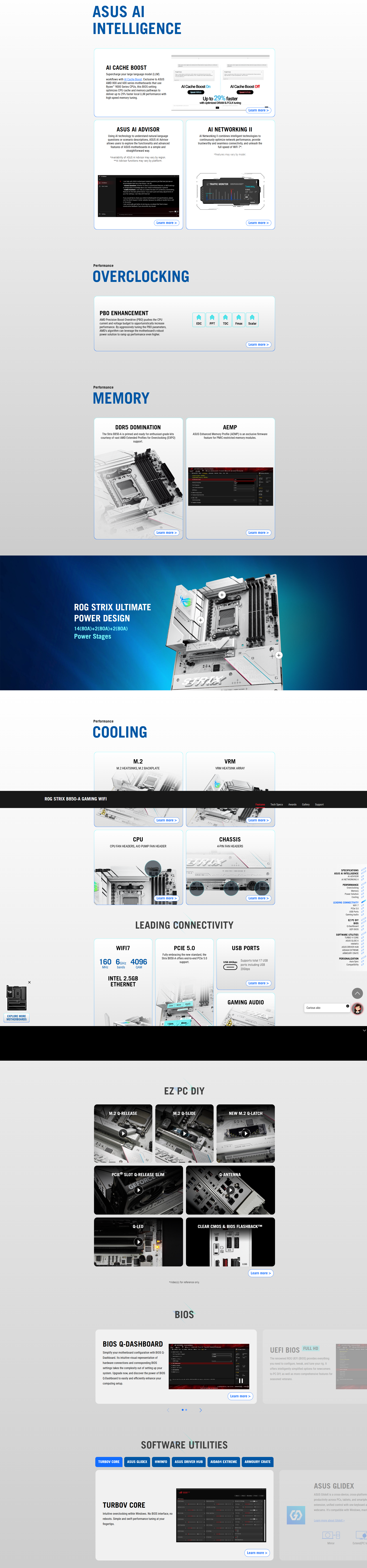 Asus ROG STRIX B850-A GAMING WIFI AM5 DDR5 ATX Motherboard long picture