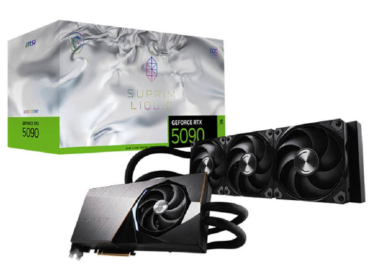 MSI GeForce RTX 5090 32GB SUPRIM LIQUID SOC GDDR7 Graphics Card