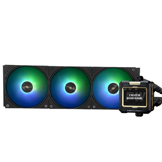 Thermalright Frozen Warframe 360 ARGB AIO Liquid CPU Cooler - Black (in bulk)