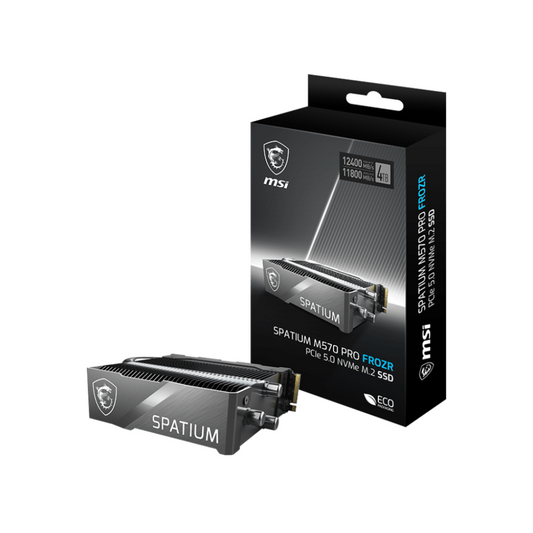MSI SPATIUM M570 PRO FROZR 2TB M.2 2280 NVMe PCIe 5.0 SSD