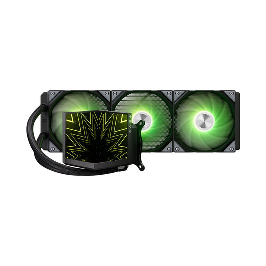 TRYX STAGE 360mm AIO Liquid CPU Cooler – Black