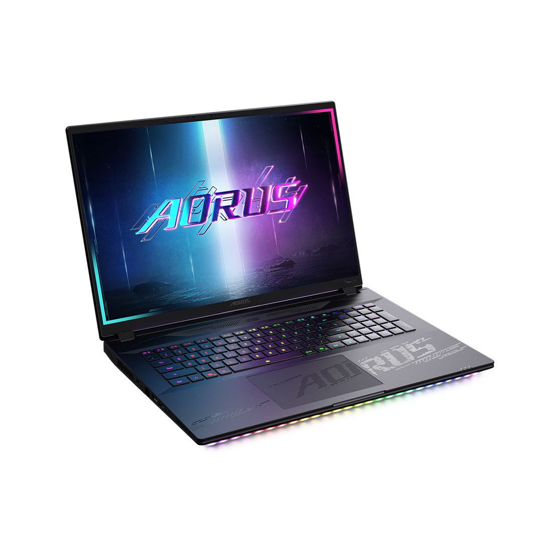 GIGABYTE Aorus Master 18 BZH 18" mini-LED Core Ultra 9 64GB RAM 2TB RTX 5090 Gaming Laptop - Black