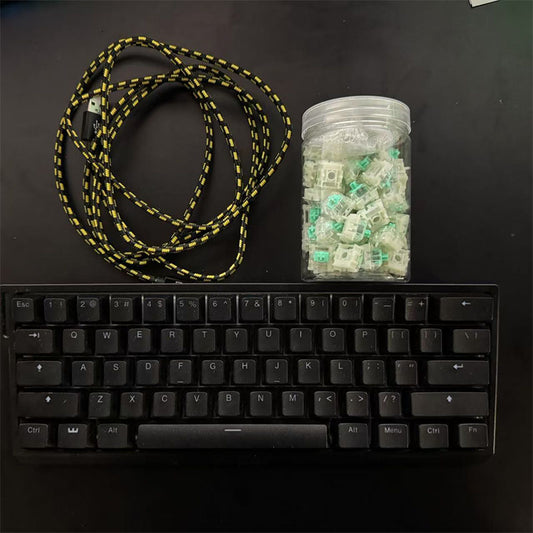 Wooting 60 HE+ Keyboard - Magnetic Jade Pro Switch