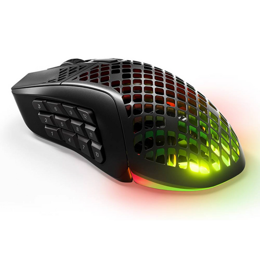 SteelSeries Aerox 9 Wireless Lightweight Ergonomic Gaming Mouse - Black