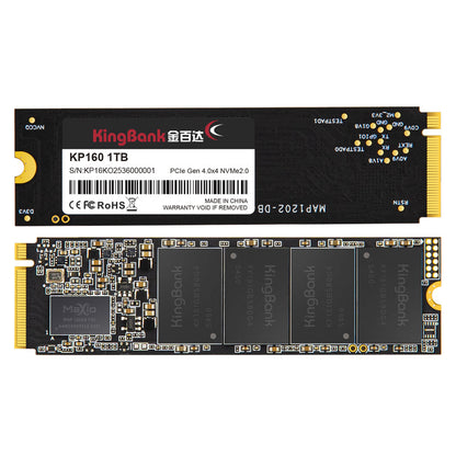 Kingbank KP160 1TB M.2 5000/4200 PCIe 4.0 NVMe M.2 2280 SSD