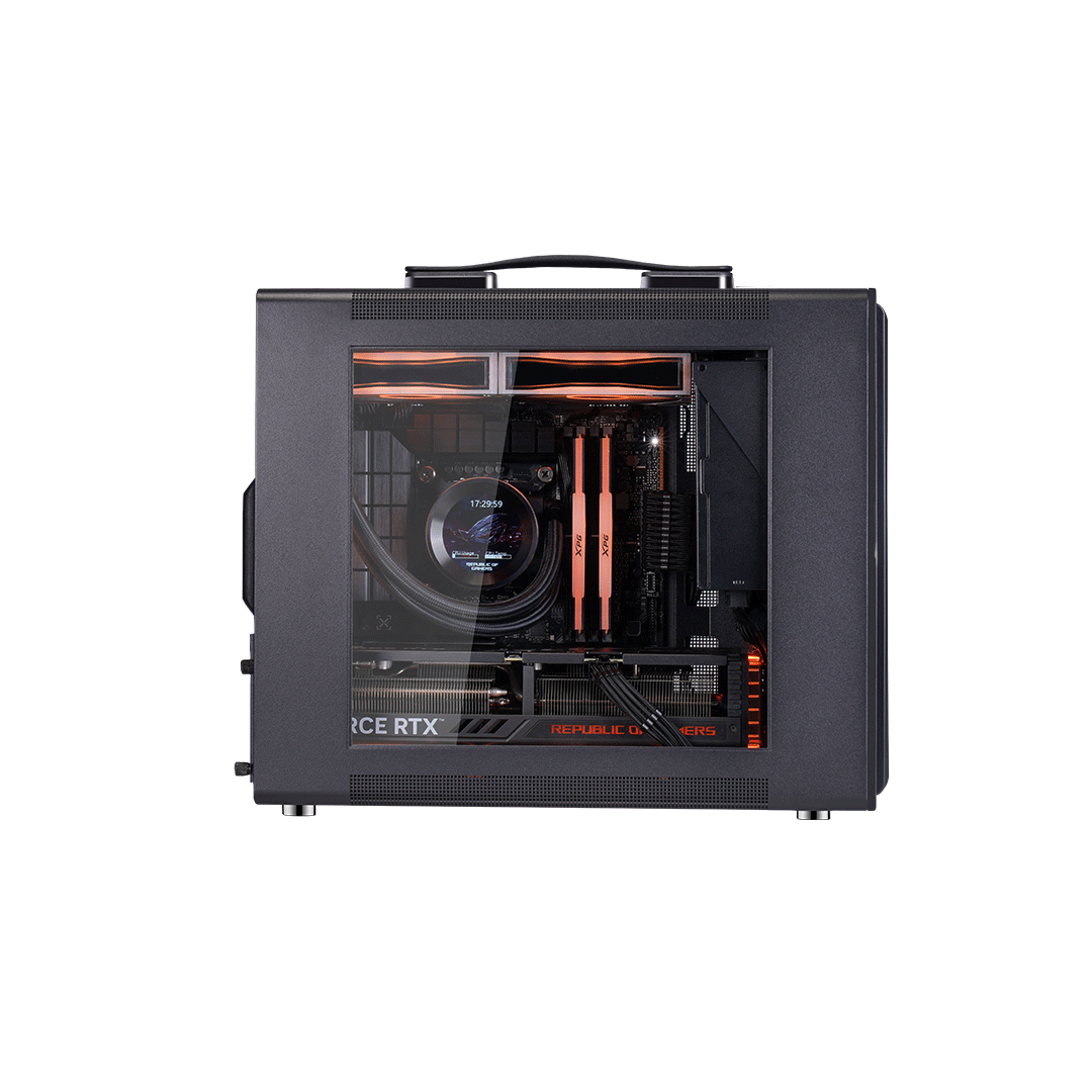 Portable Micro-ATX Case with Handle