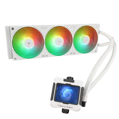 Thermalright Frozen Warframe 360 ARGB AIO Liquid CPU Cooler - White