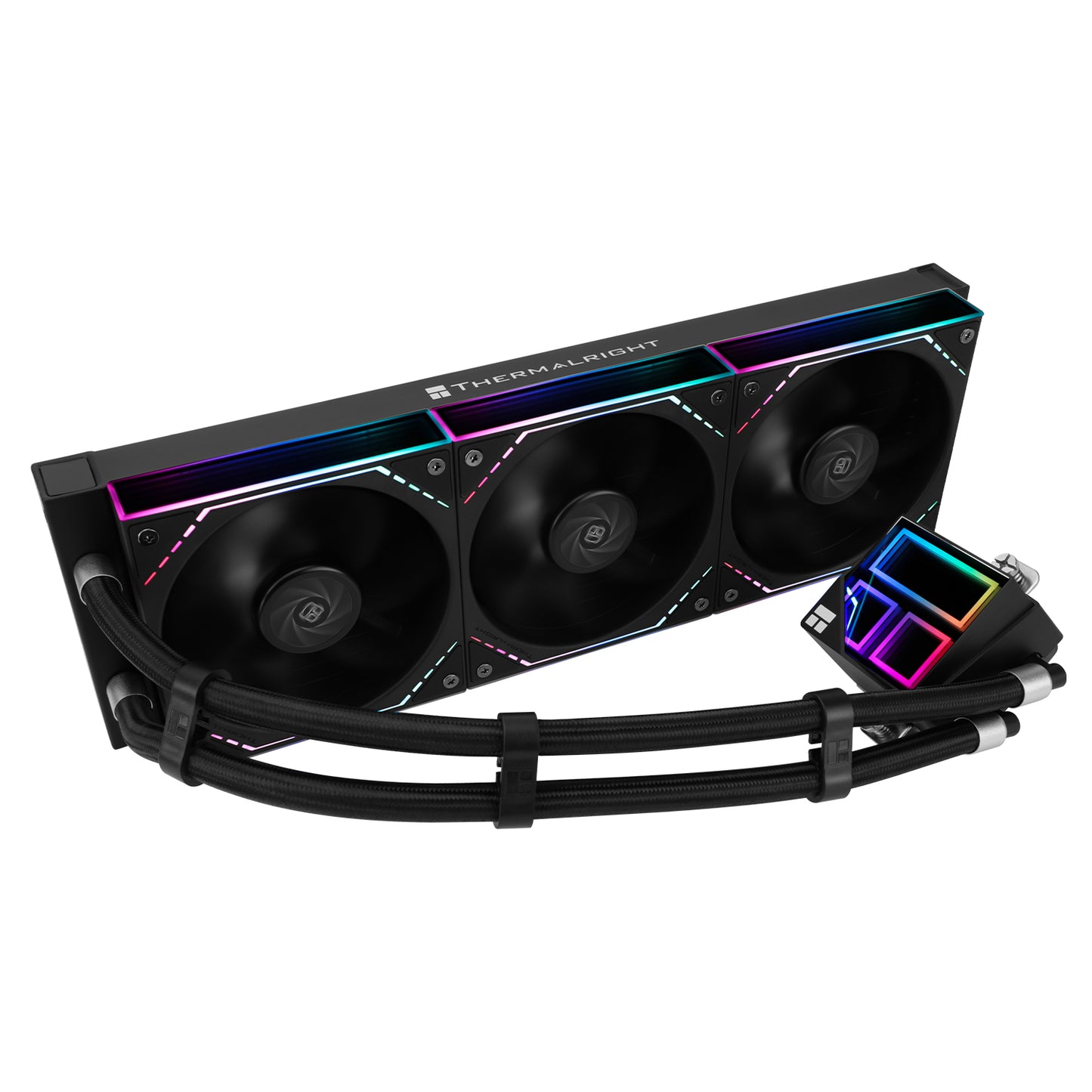 Thermalright Frozen Infinity 360 AIO Liquid CPU Cooler - Black(in bulk) TL-M12