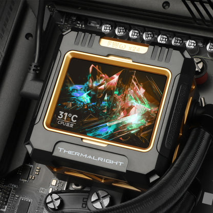 Thermalright Frozen Warframe 360 ARGB AIO Liquid CPU Cooler - Black (in bulk)