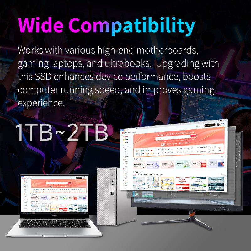 Kingbank KP160 1TB M.2 5000/4200 PCIe 4.0 NVMe M.2 2280 SSD