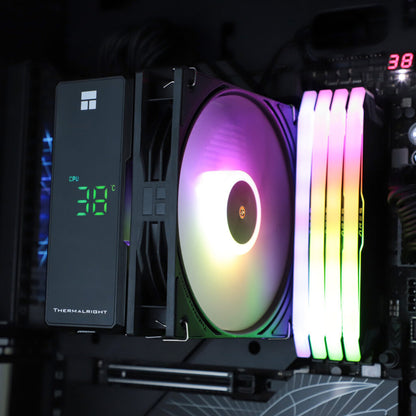 Thermalright Assassin X 120 R Digital ARGB CPU Air Cooler - Black