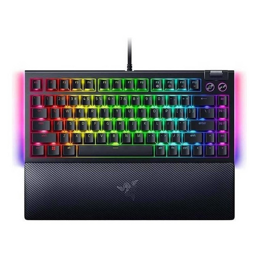 Razer BlackWidow V4 75% Hot-swappable Mechanical Gaming Keyboard - Black