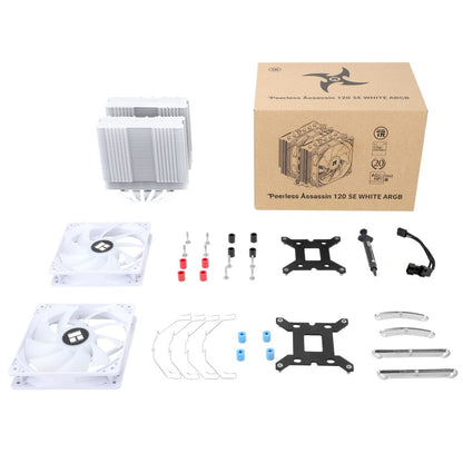 Thermalright Peerless Assassin 120 SE White ARGB Dual Loop CPU Cooler