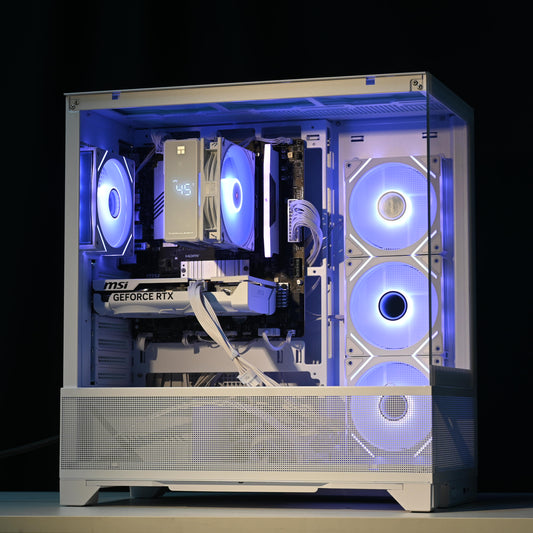 RYZEN R5 7500F | RTX 5060 WHITE