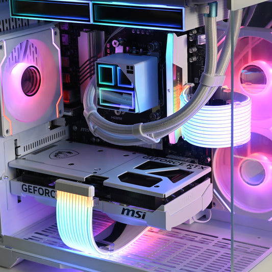 RYZEN 5 7500F | RTX 5070 White RGB AIO