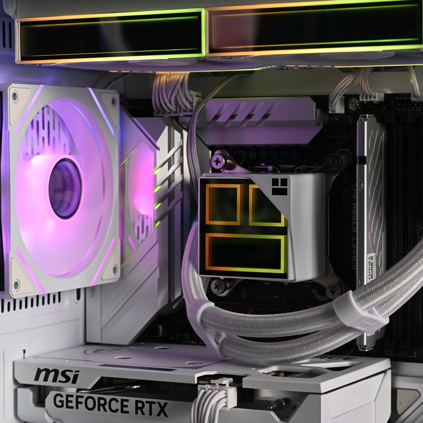 INTEL i7 14700KF | RTX 5060 White RGB AIO