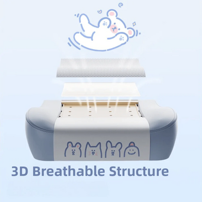 AutoFull C3 Pro Gaming Chair With 3D Headrest & Advanced Lumbar support (Snow White Bear edition)