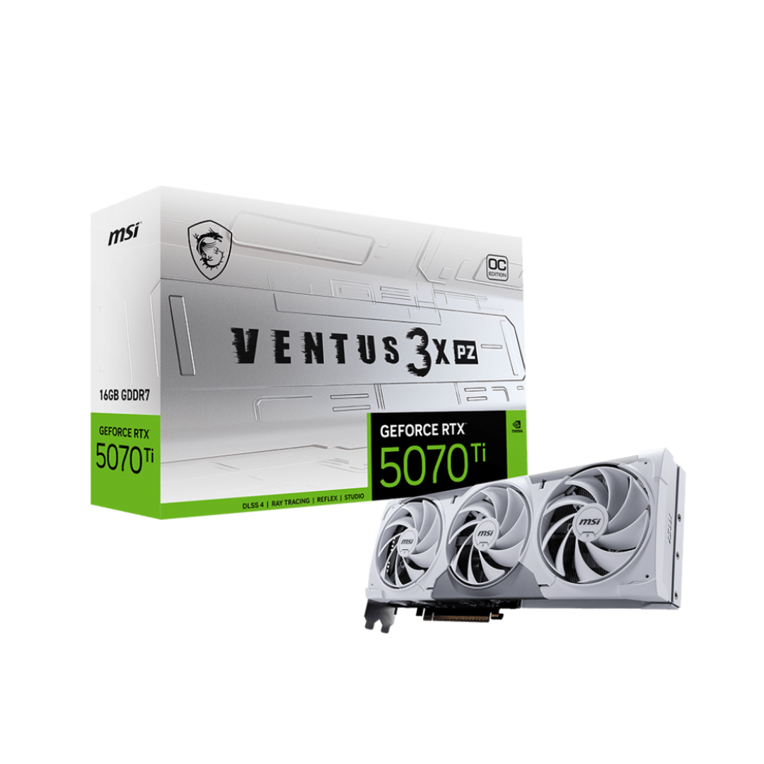 GeForce RTX™ 5070 Ti 16G VENTUS 3X PZ OC