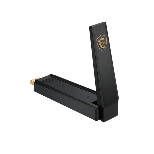 MSI GUAXE54 Wireless AXE5400 WiFi 6E USB Adapter