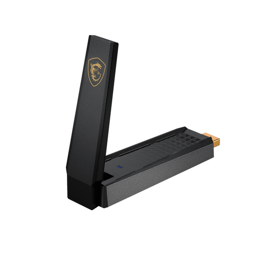 MSI GUAXE54 Wireless AXE5400 WiFi 6E USB Adapter