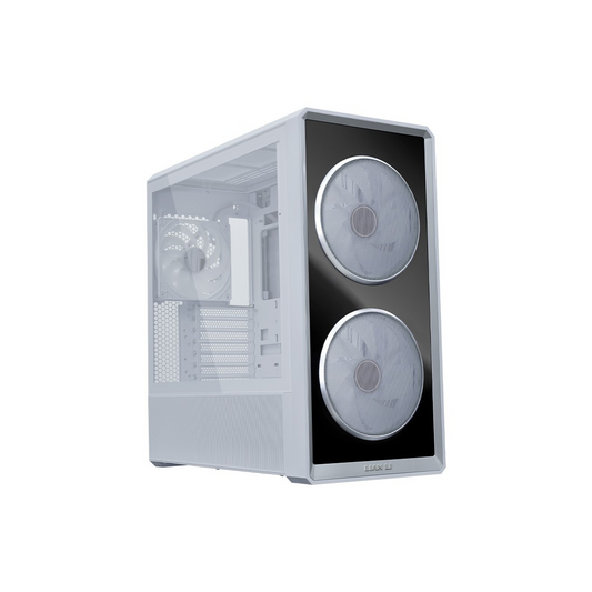 Lian Li Lancool 217 INF Infinity Mirror ATX Mid-Tower Case - White