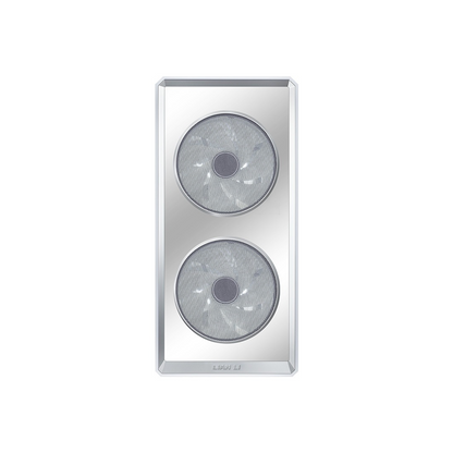 Lian Li Lancool 217 INF Infinity Mirror ATX Mid-Tower Case - White