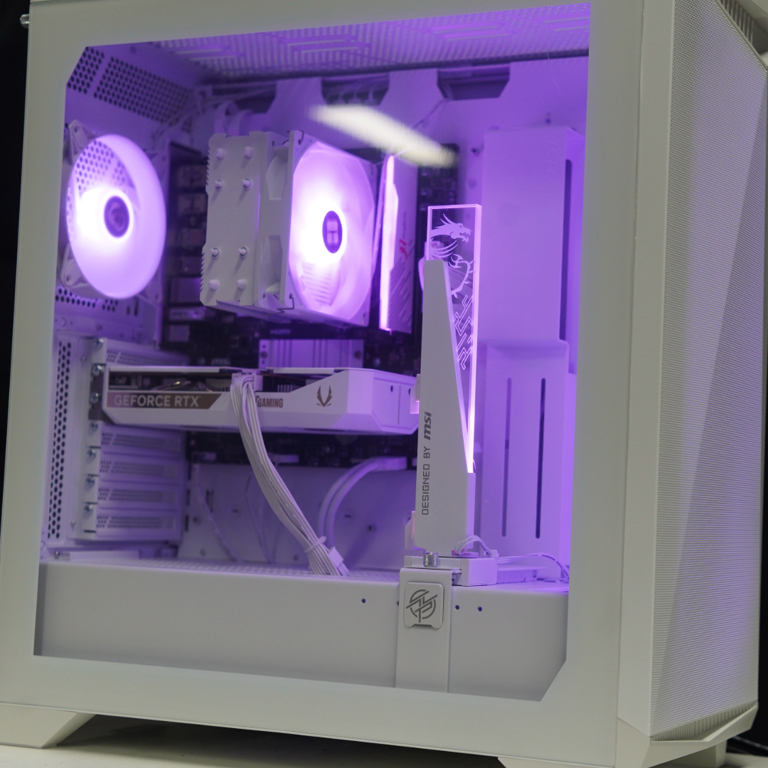 RYZEN R5 7500F | RTX 5060 WHITE （open box）