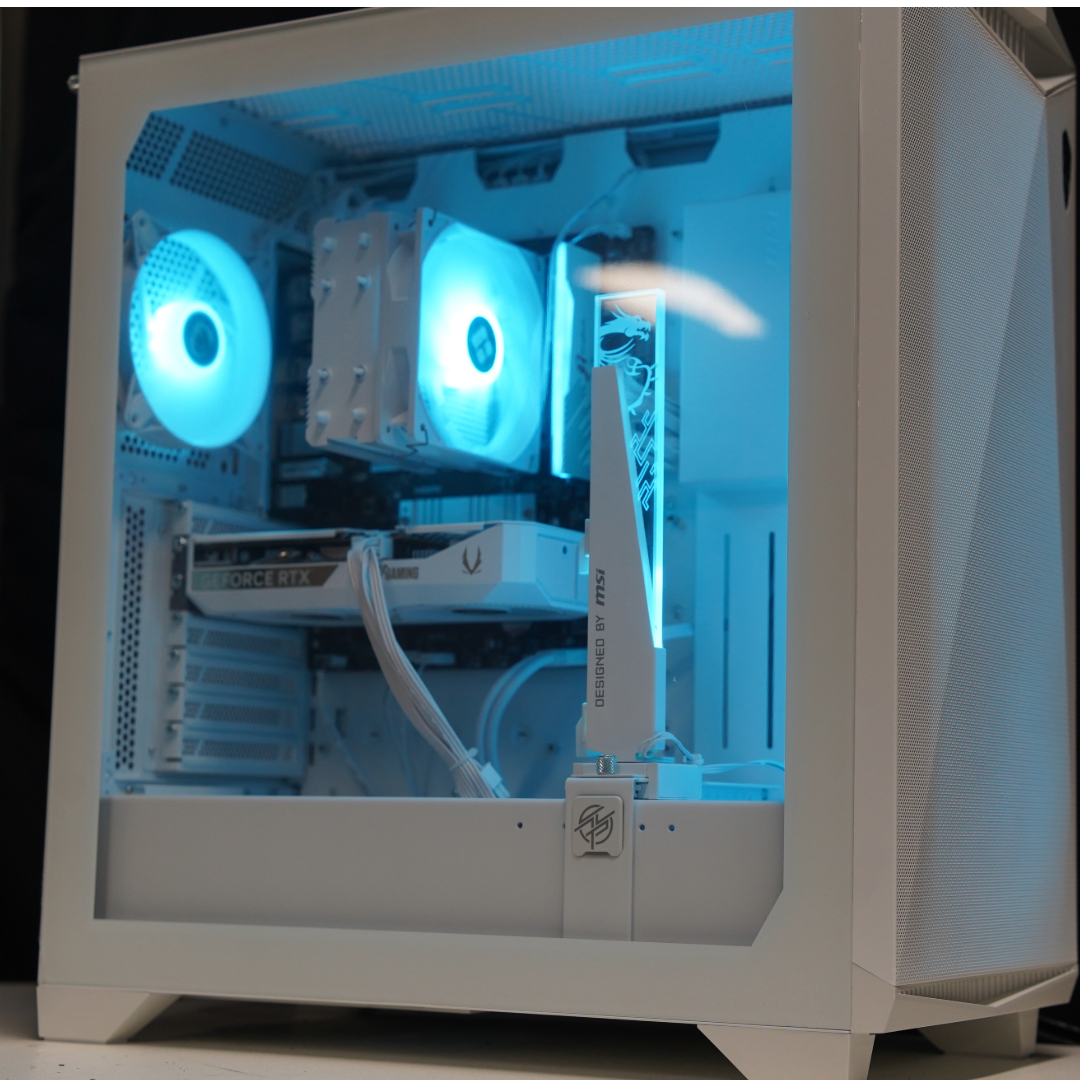 RYZEN R5 7500F | RTX 5060 WHITE （open box）