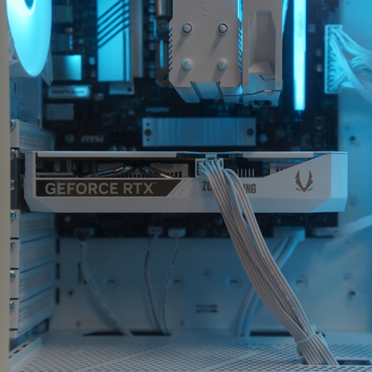 RYZEN R5 7500F | RTX 5060 WHITE （open box）