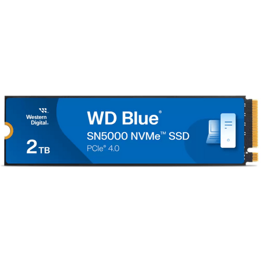 WD Blue SN5000 2TB PCIe Gen4 NVMe M.2 2280 SSD