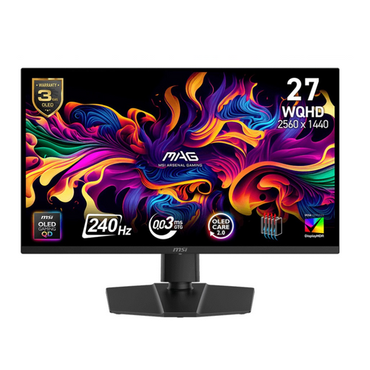 MSI MAG 273QP QD-OLED X24 26.5" WQHD 240Hz Gaming Monitor