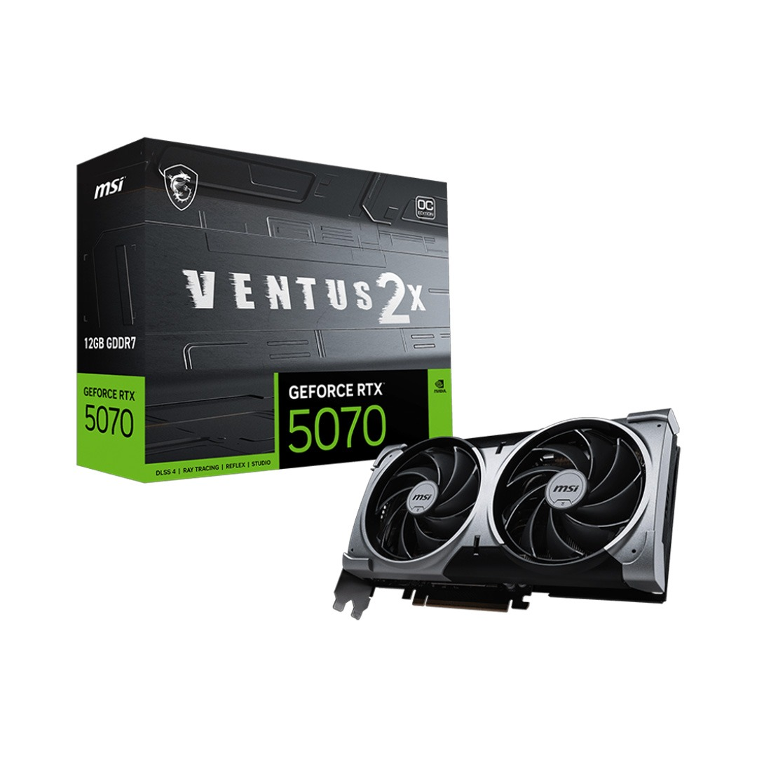 MSI GeForce RTX 5070 12G VENTUS 2X OC
